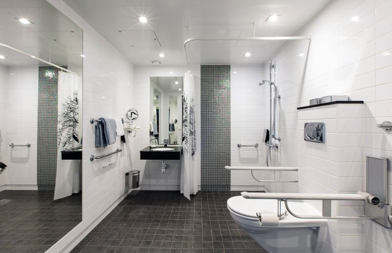 Smart bathroom technology installation